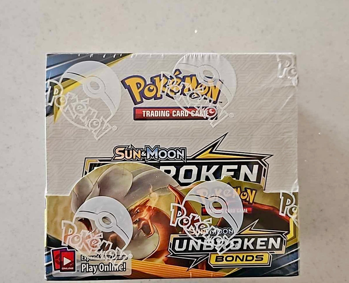 Unbroken Bonds Booster Box tradingincollectables Unbroken Bonds Booster Box tradingincollectables