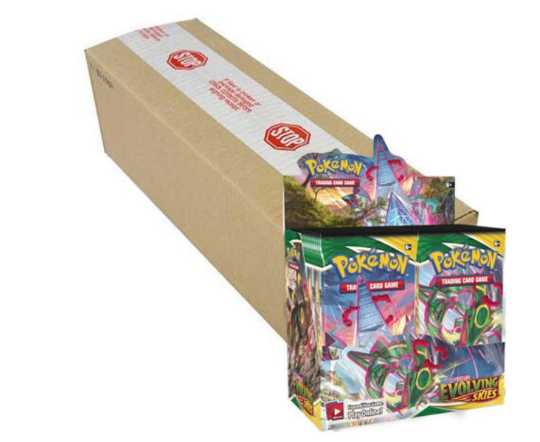 Pokemon Evolving Skies Booster Box Sealed Case | Trading in Collectables tradingincollectables Pokemon Evolving Skies Booster Box Sealed Case | Trading in Collectables tradingincollectables