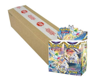 SWSH Brilliant Stars Sealed Booster Box Case