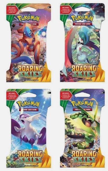 XY Roaring Skies Blister Artset