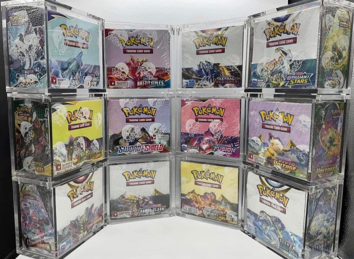 Full Set of Sword and Shield Booster Boxes