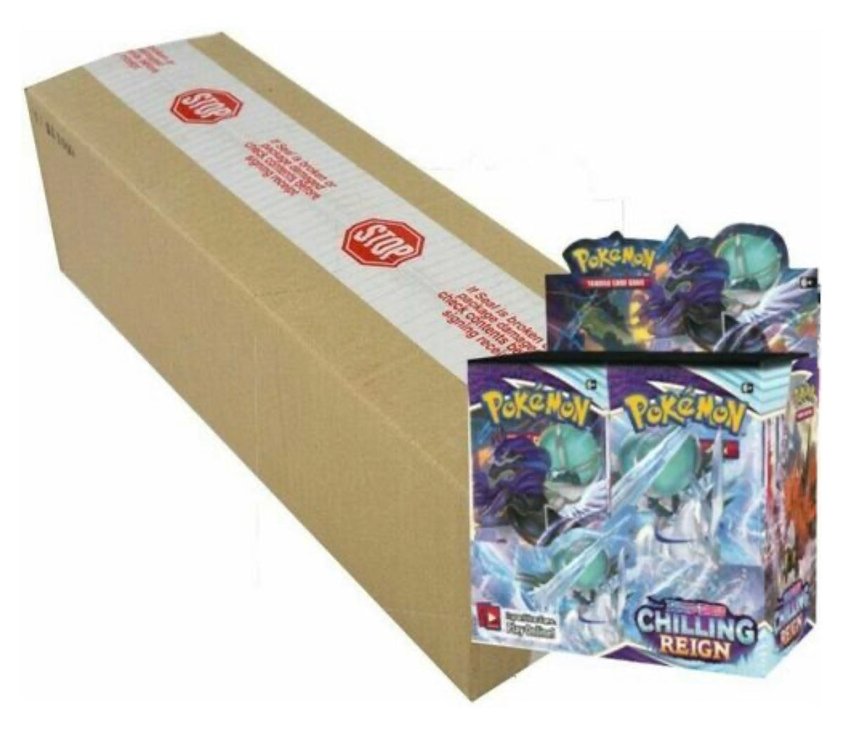 SWSH Chilling Reign Sealed Booster Box Case