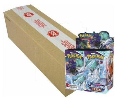 SWSH Chilling Reign Sealed Booster Box Case